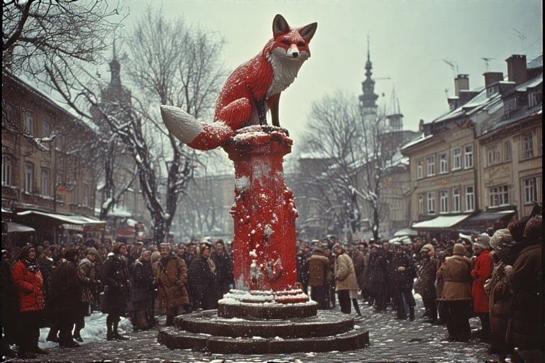 Statue Built In Capital City Derrvako To Commemorate The Republic of Choice's Recent Developments  